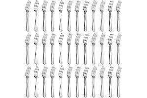 Funnydin 36-Piece Forks Set: Ideal for Bulk Orders in Homes, Kitchens, and Restaurants