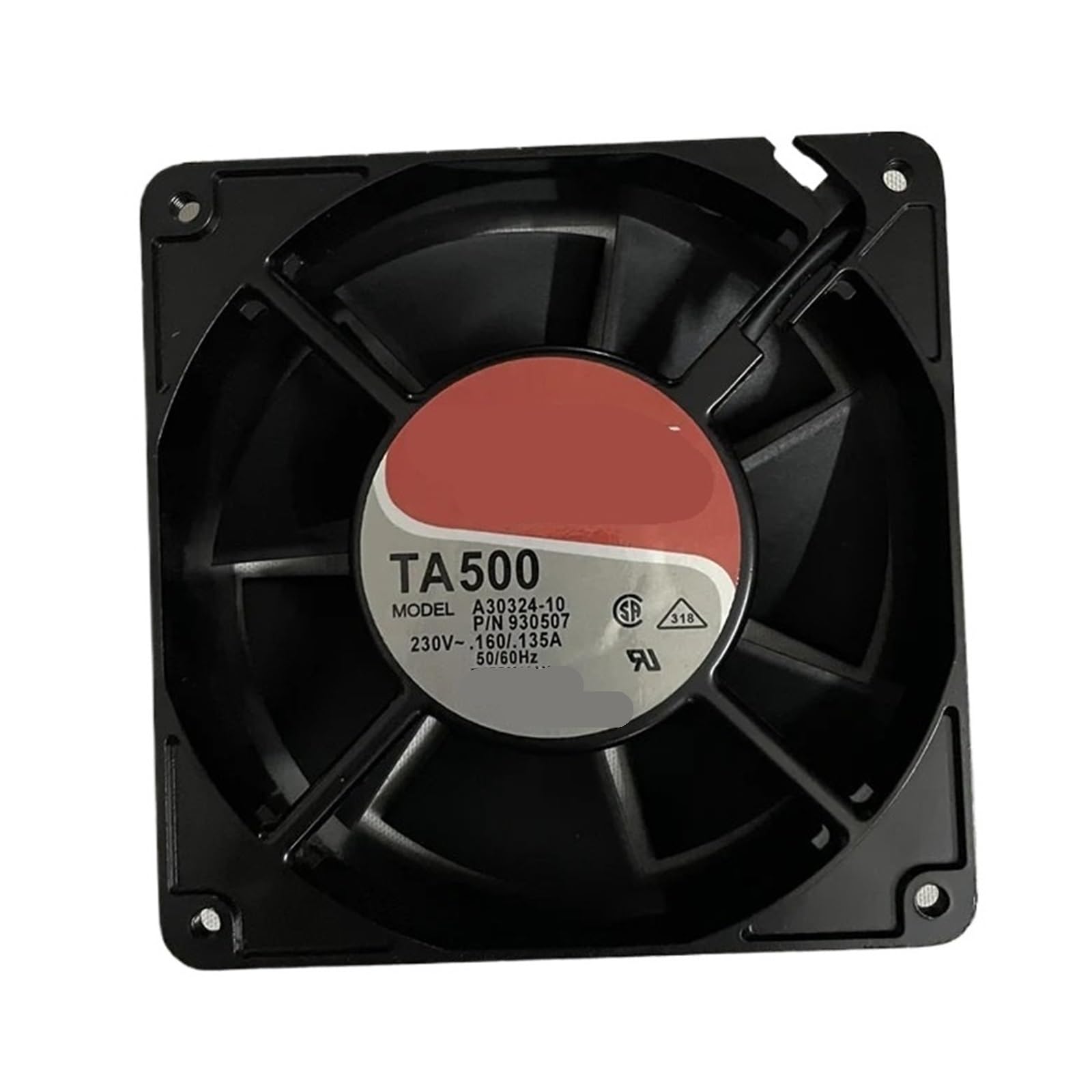 Ventilateur de refroidissement 125 mm TA500 grand débit 230V ventilation continue
