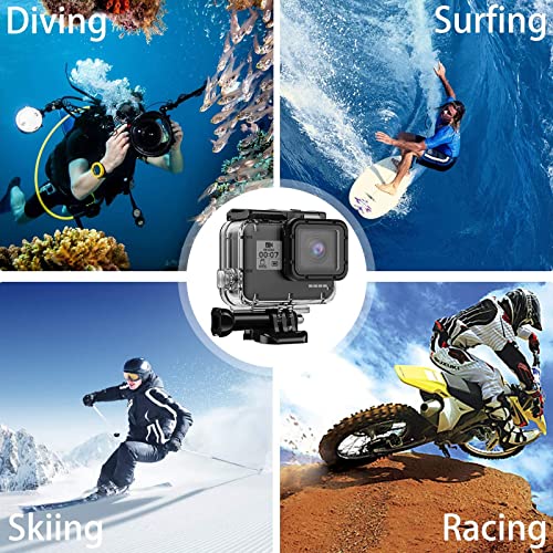 Image of Waterproof Housing Case, hongdak Waterproof Case for GoPro Hero 7 /6 /5 Black(2018) Housing Case Diving Protective Housing Shell 169FT /60M for GoPro Action Camera Underwater Dive Case Shell with Bracket | Diving Protective Housing Shell with Touchable Cover for GoPro Action Camera Underwater Dive Case Shell
