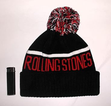 ローリングストーンズ ビーニー 赤/青 リバーシブル キャップ