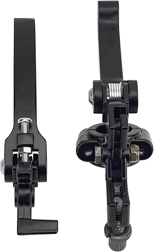 Vista 8 de XuLong Palanca de freno de embrague cromada negra para manillar de 0.866 in 7/8 pulgadas 110 cc 125 cc 140 cc TTR 125 cc SSR Xmotos Apollo 125 Pit