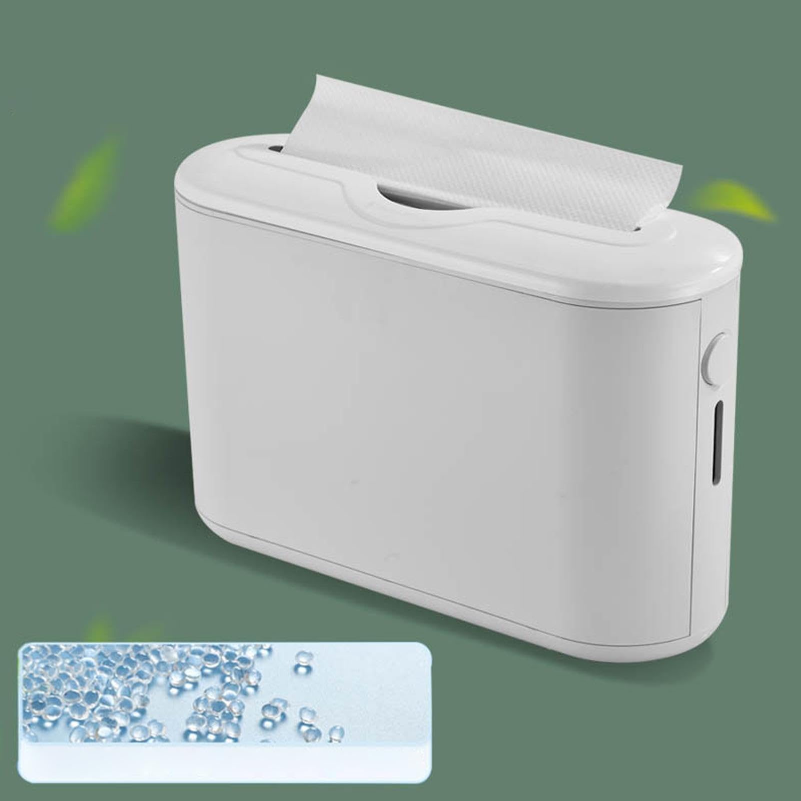 Copertura per scatola di, organizer per carta igienica, con finestra di visualizzazione, apertura da 22,9 cm, per bagno, cucina, camera degli ospiti, auto, decorazione per vacanze in stile