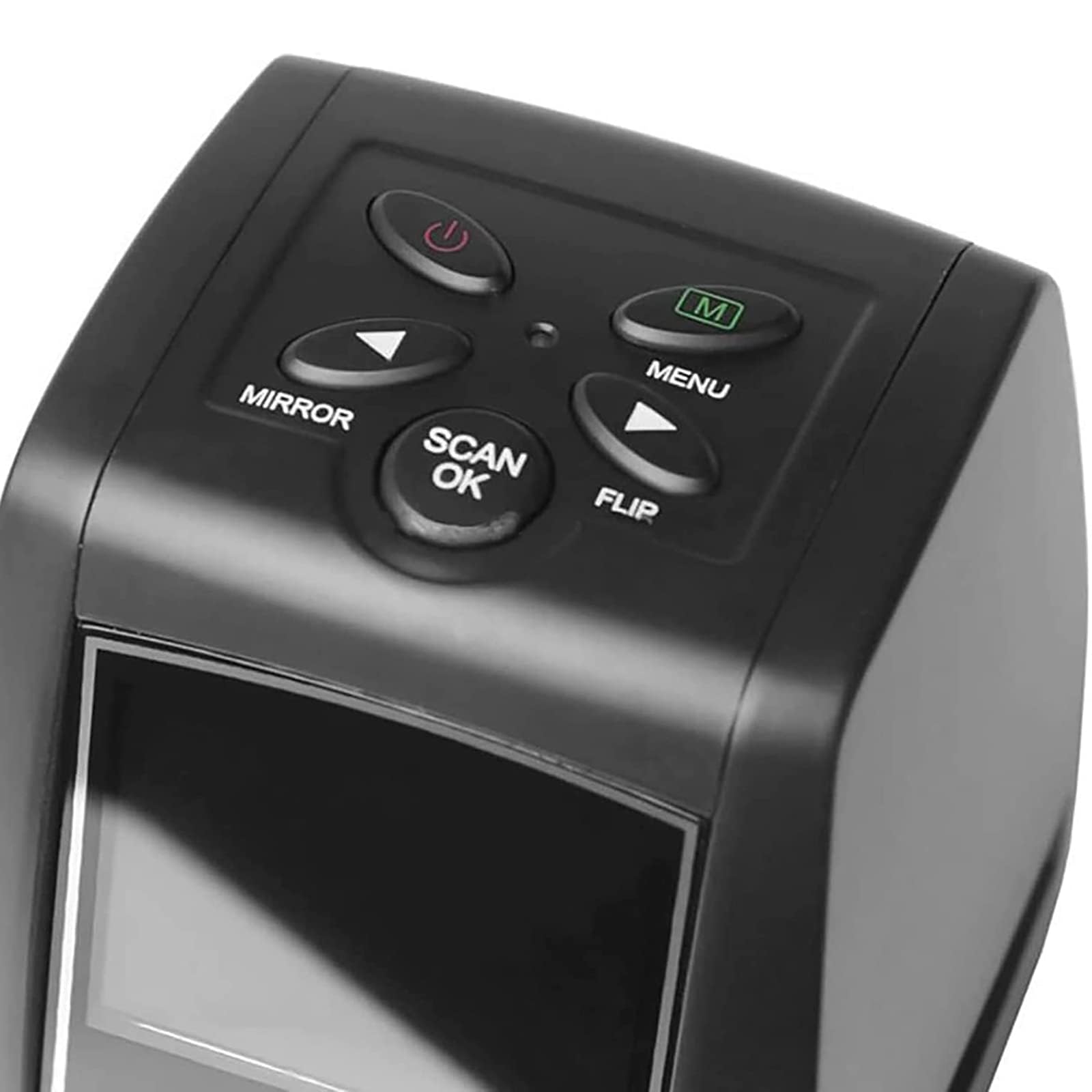 Scanner per diapositive di pellicola, con schermo LCD da 2,36", converte pellicole da 135/diapositive da 35 mm in foto digitali JPG, supporta uscita USB, funziona con diversi tipi di diapositive di pe