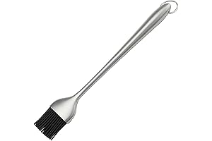 HD BBQ Basting Brush: Effortless Grilling with Silicone Bristles