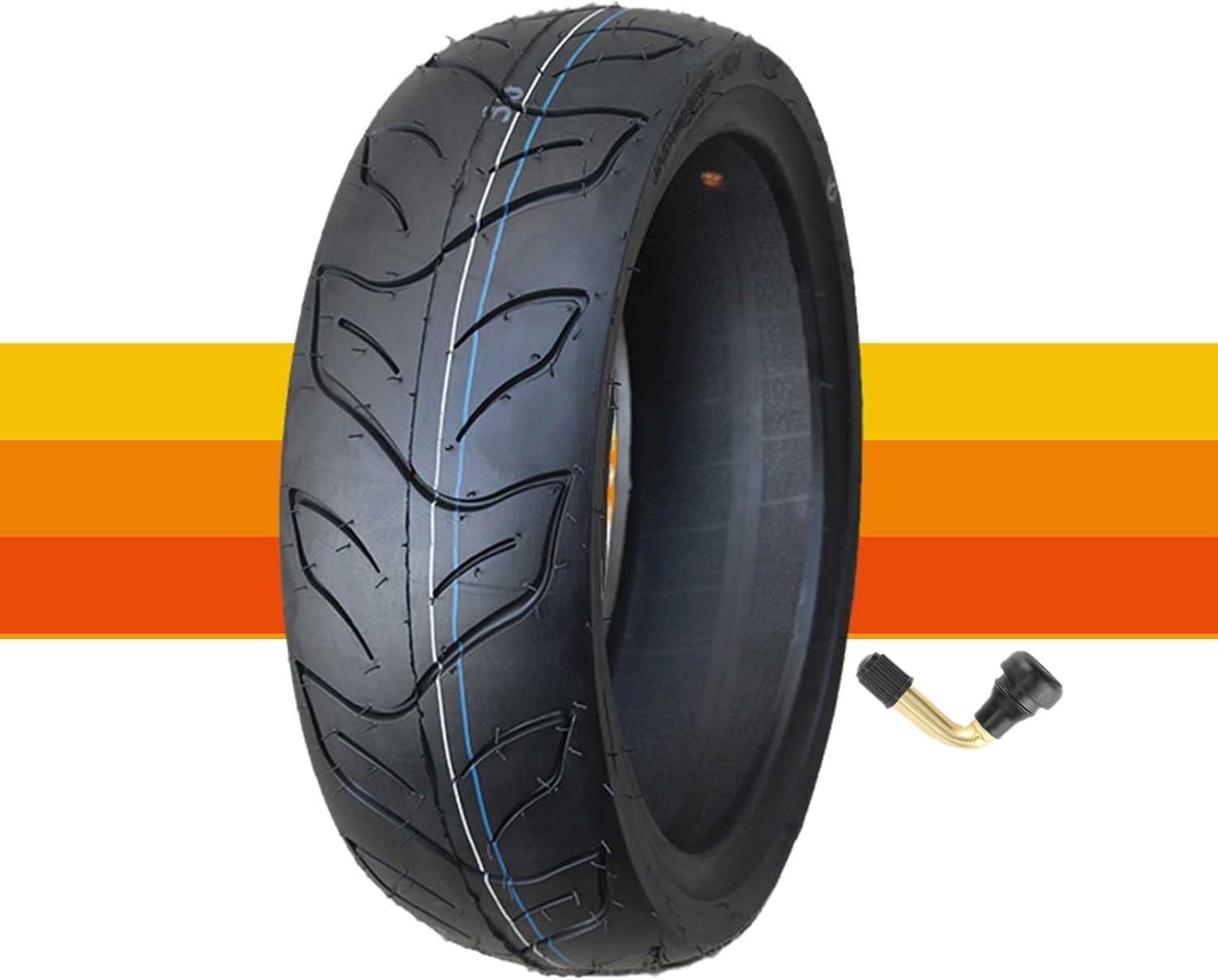130/60-13 Opona Motocyklowa Tubeless Profil Miejski Niski Opór Toczenia 130/60/13 6PR 60J 130 60 13 280kPa 250kg Przedni Tylny