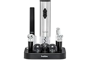 9-Piece Electric Wine Opener Set: The Ultimate Wine Accessory Collection