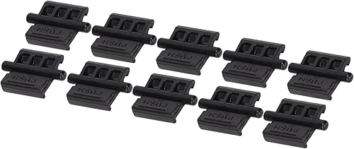 Miniatura 5 de Baofeng Bloqueo de batería Baofeng Botón de liberación de batería Abs 10 unids Walkie Talkie Botón de bloqueo de batería para Baofeng Uv5R Uv 5R