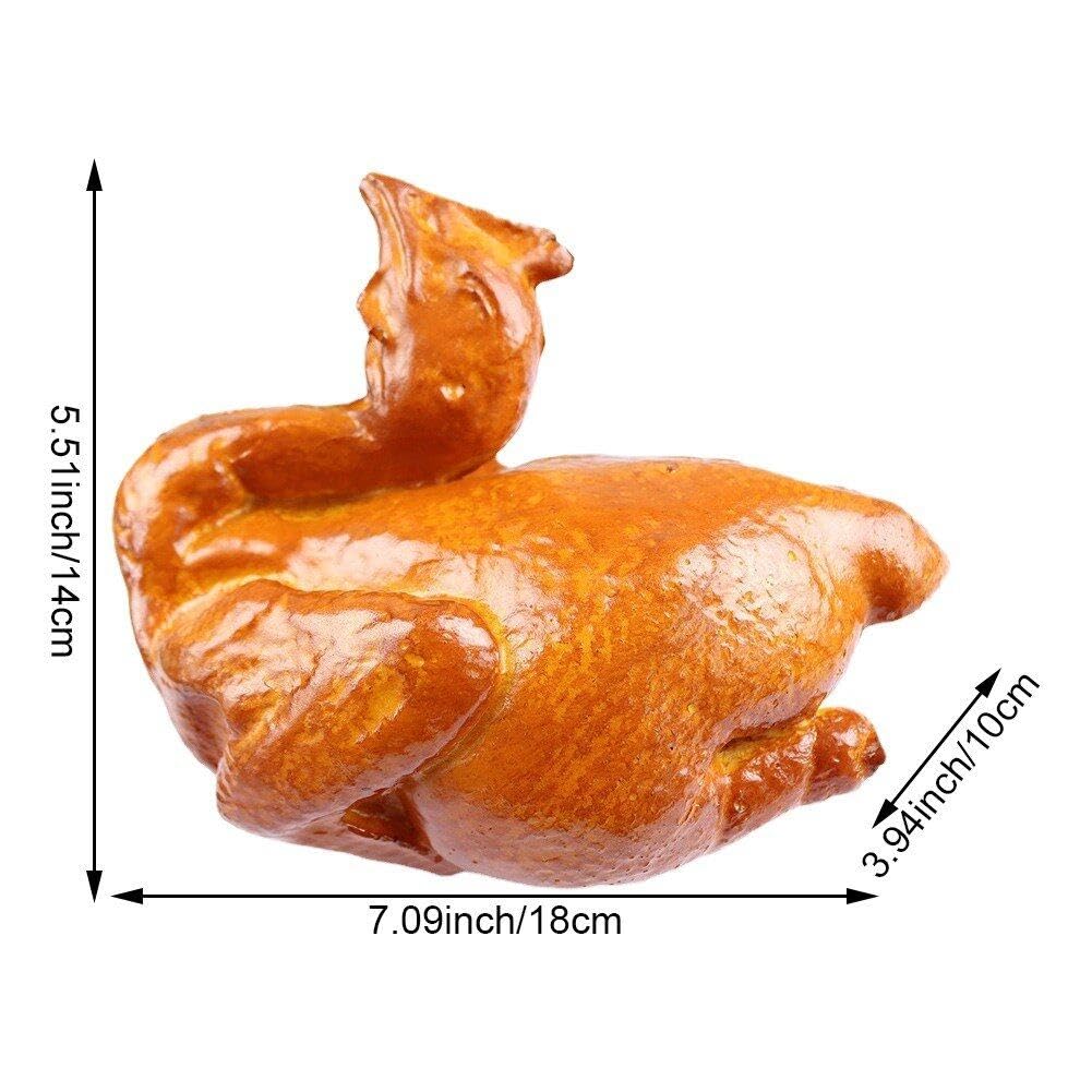 Ali Di Pollo Finte Artificiali In PVC – 4 Pezzi, Modelli Simili A Cosce Di Pollo Arrosto, 10.5x3.8 Cm - 3