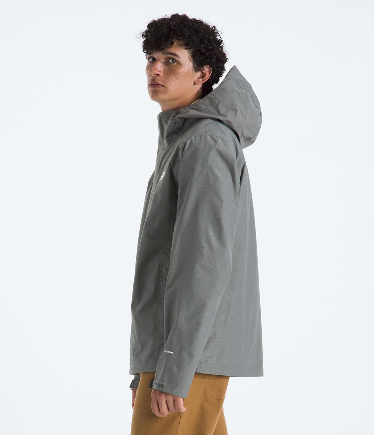 The North Face mens Venture 2 Jacket - Waterproof & Windproof Hooded Raincoat, Adjustable Hood, Breathable Pit-zips - Image 2