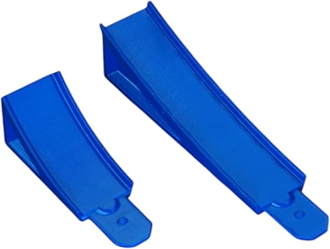 Small & Medium Jump Set for Hot Wheels Tracks Compatible with 1/64 Scale Cars Includes 1 Small Jump & 1 Medium Jump Durable, Easy Snap-On Made in the USA by Small Business