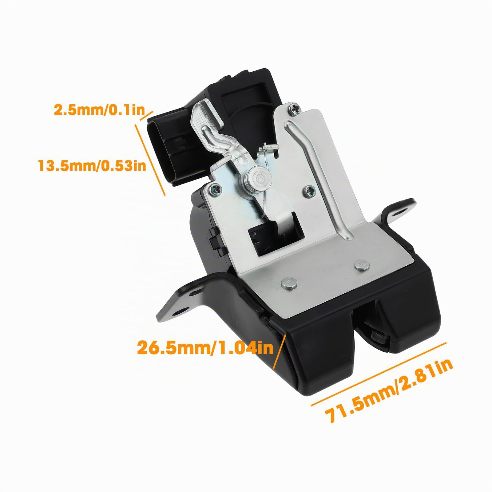 Cerradura de Portón Trasero para Coche Cerradura de Maletero 81230A6000 Compatible con Hyundai I30 Hatchback Wagon (2012-2018)