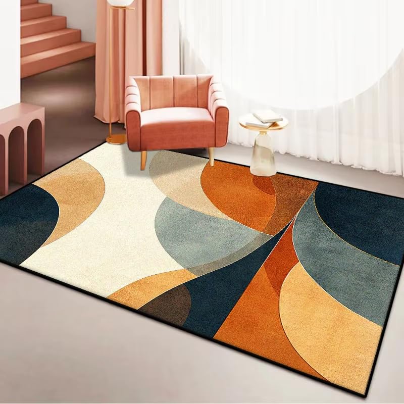 Tapis de salon scandinave abstrait pour sublimer votre décoration d'intérieur