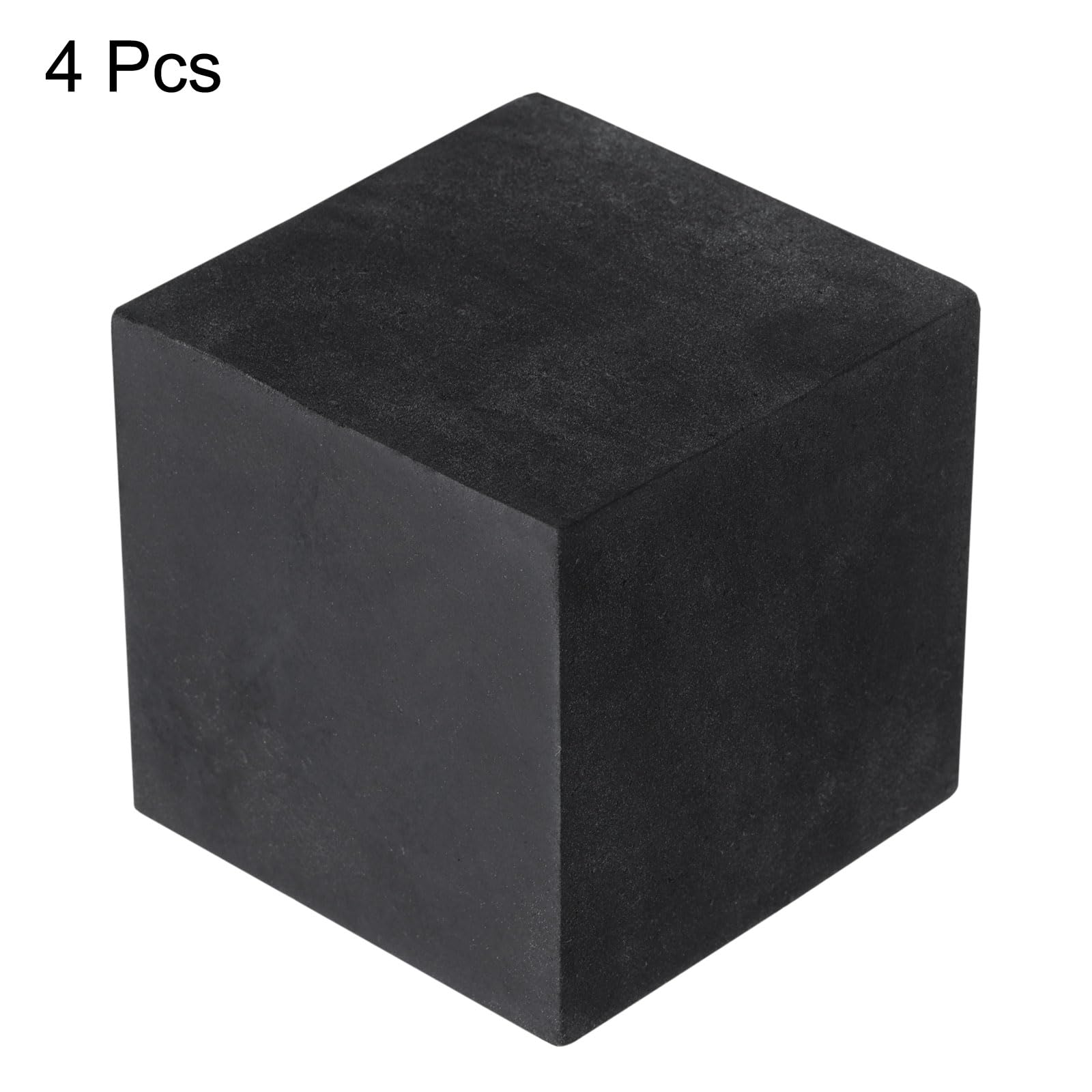 Produktbild von QUARKZMAN Gummipuffer (4 Stk.) – 50x50x20 Mm Vibrationsdämpfer, Rutschfest, Für Klimaanlagen, Waschmaschinen & Co.