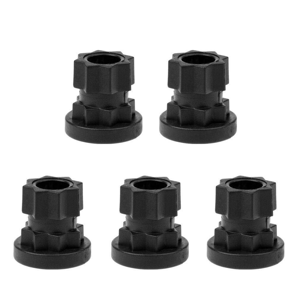 5pcs Canoe Kayak Ram Base Mount Mounting Post Track System Accessories