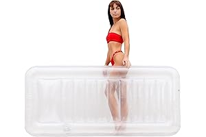 LÖTELI Clear Lounger: A Crystal-Clear Oasis for Poolside Bliss