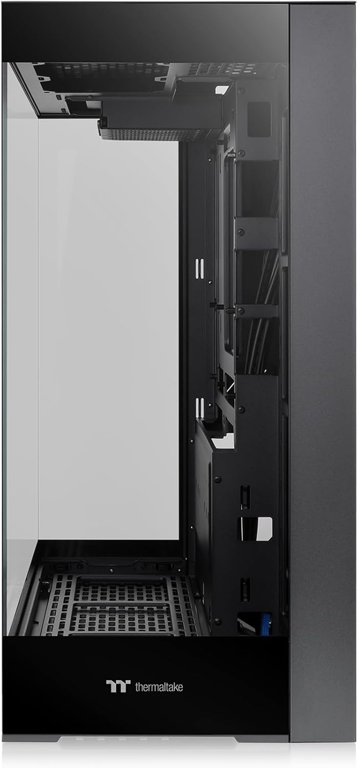 CTE E550 TG Black Mid Tower ATX Case; 3 Tempered Glass Panels; Hidden-Connector Motherboard Support; Three-Way VGA Installations; Dual Chamber Design; CA-1Z8-00M1WN-00; 3 Year Warranty