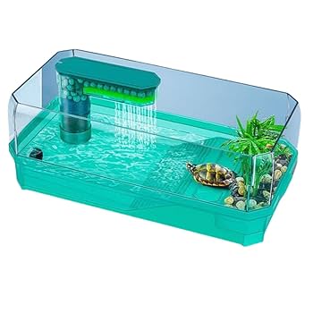 Amazon | Zehaiwl 亀水槽プラスチック,爬虫類繁殖ボックス,カメ
