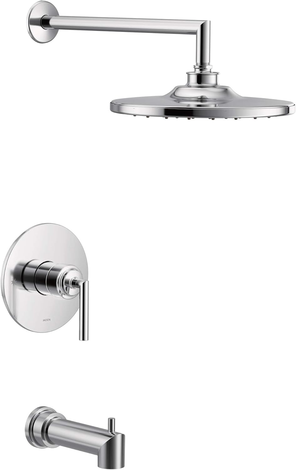 Moen UTS32003EP Arris M-CORE 3-Series 1-Handle Eco-Performance Tub and Shower Trim Kit, Valve Required, Chrome