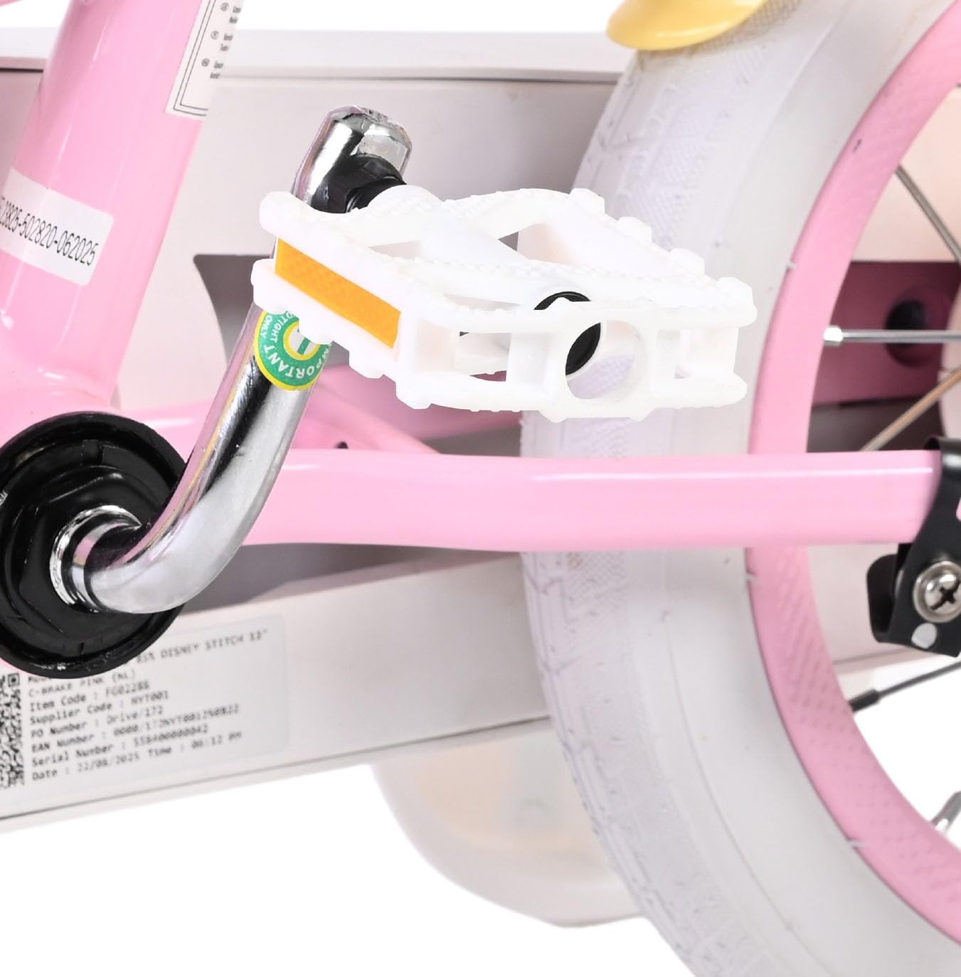 Volare Kinderfahrrad 12, 14, 16 Zoll für Mädchen und Jungen 3–6 Jahre – Offiziell Lizenziert mit Charaktermotiv – Stützräder, Rücktrittbremse und Handbremse