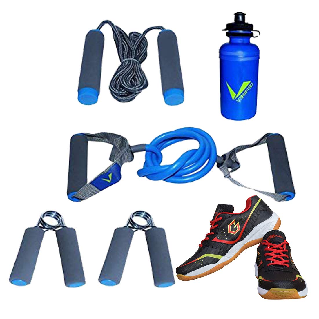 Badminton Shoe Smash Black Size-2 with Verified Training Set-image-22