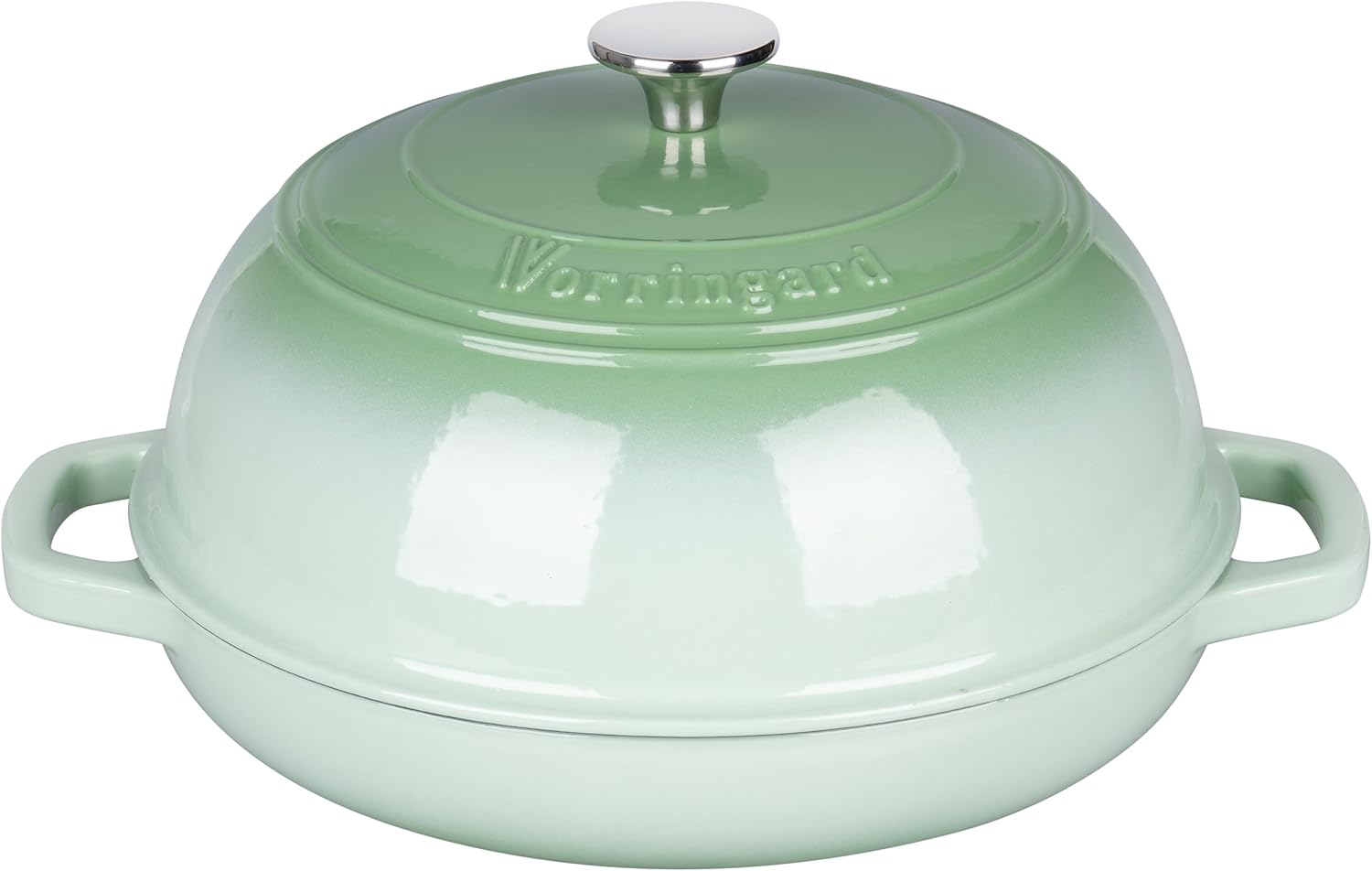 Enameled Cast Iron Dutch Oven Pot with Lid, Bread Oven for Sourdough Bread Baking, Dutch Ovens with Bread Proofing Basket& Baking Supplies Set, 6 Quart, Green - Image 4