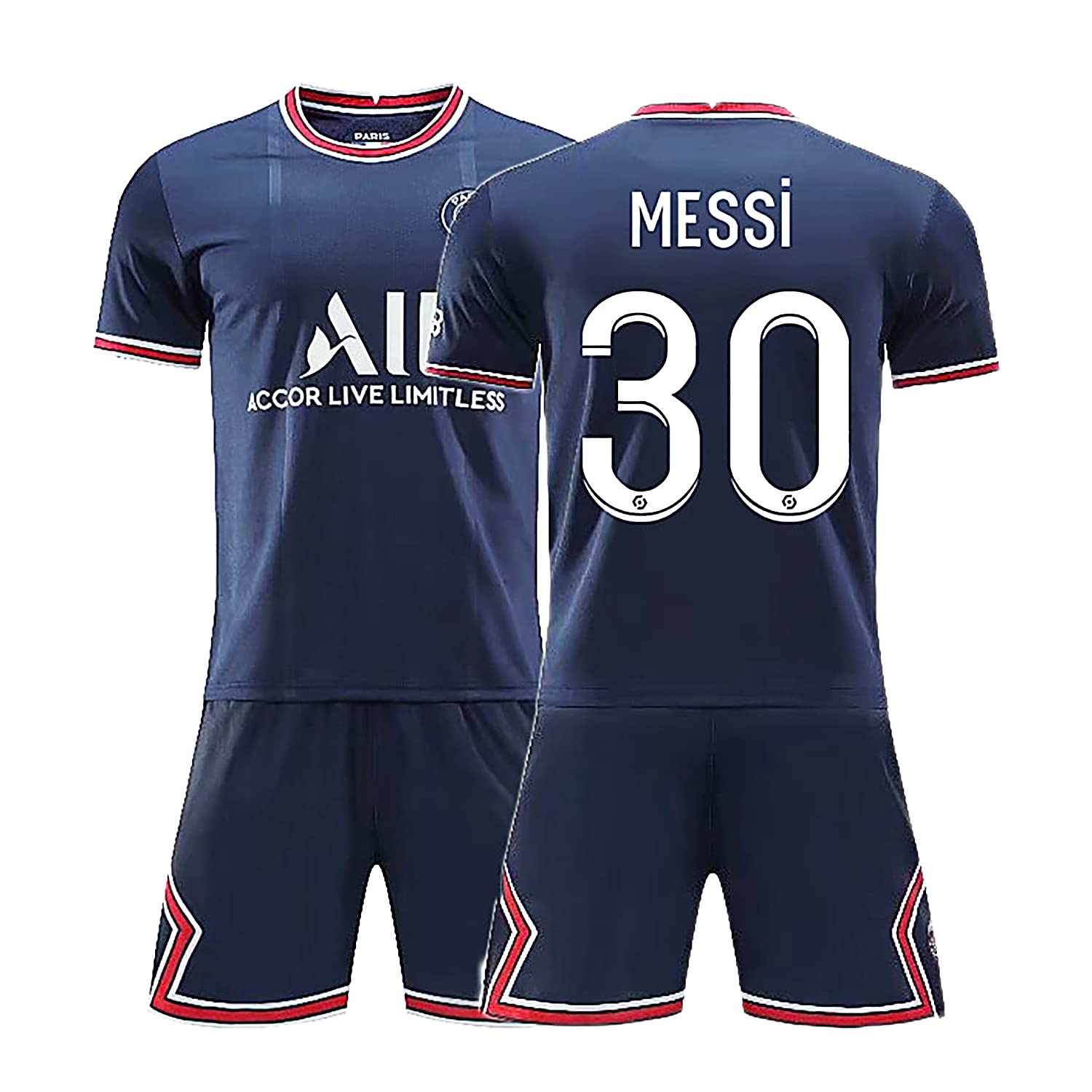 Buy Messi PSG No.30 Jersey Set 20212022 Lionel Messi Paris Saint