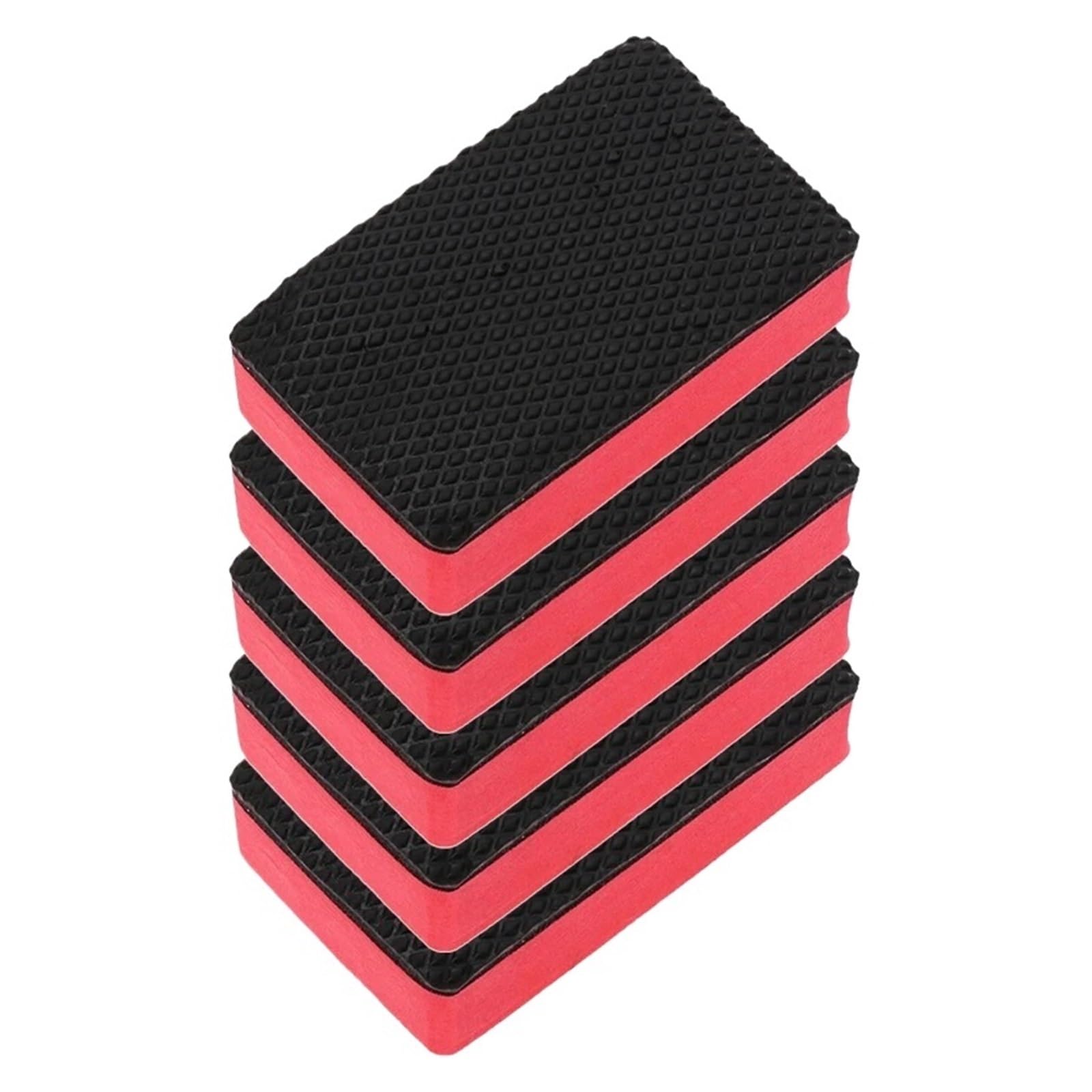 1/5 Stück, kompatibel mit Auto-Zauberknete-Schwamm-Pad, Reinigungsblock, Reinigungsradierer, Wachspolier-Waschwerkzeug(5pcs)
