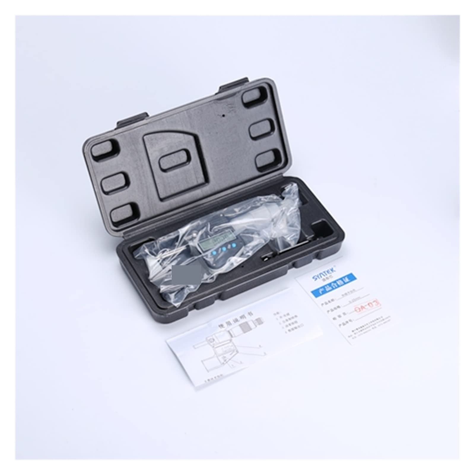 Mikrometr cyfrowy 0,001mm Metryczny/Calowy Elektroniczny Poza Micrometro Wskazówka Węglika LCD Narzędzia pomiaru suwmiarki 0-100mm,Wysoka precyzja(0-25mm)
