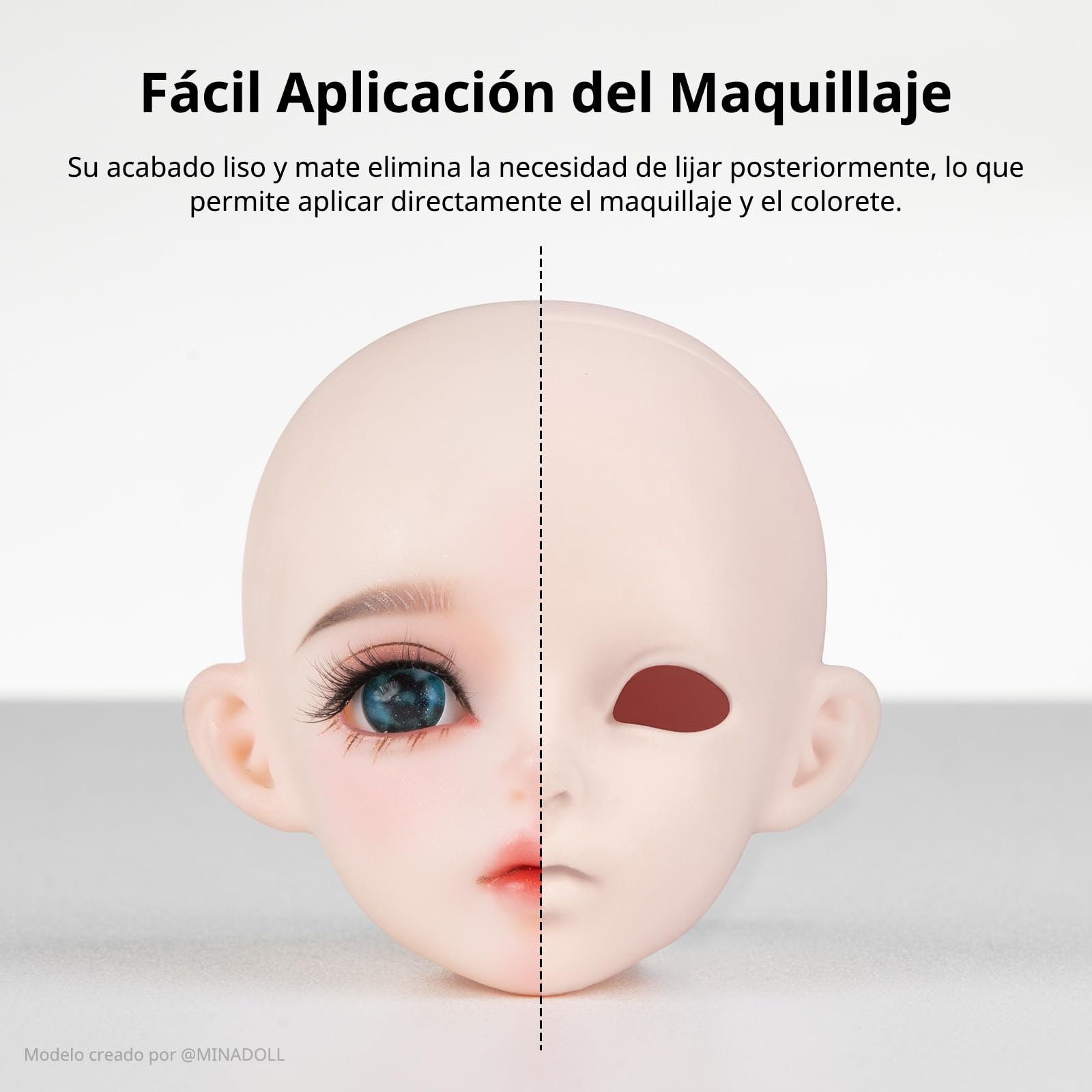 Anycubic BJD Wear-Resistant Resina 3D, Antiamarilleo Rosa Mate, 1000g | Alta Durabilidad, Elimina Marcas de Arañazos y Polvo, Maquillaje Sencillo, 405 nm para impresoras 3D Resina LCD/DLP