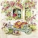 Produktbild 20 Servietten Backyard Garden 33 x 33 cm 3 lagig, Lunch Servietten Napkins Tissues, für den gedeckten Tisch, Party, Fest, Thema, Veranstaltung