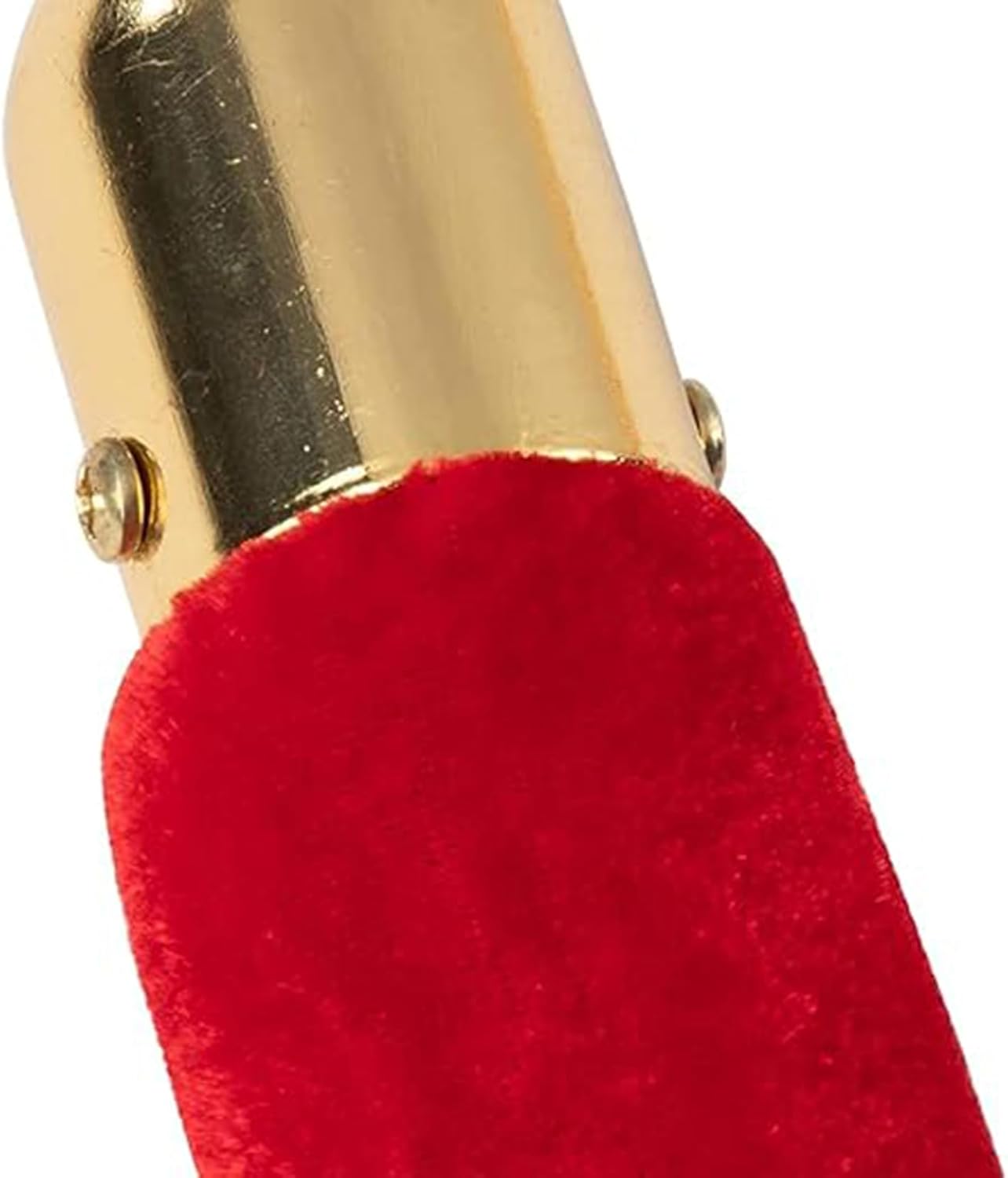 2 Pcs 4ft Red Velvet Stanchion Rope with Gold Hooks - Luxury Safety Barrier Ropes for Events, Movie Theaters, Grand Openings, Hotels, and Parties