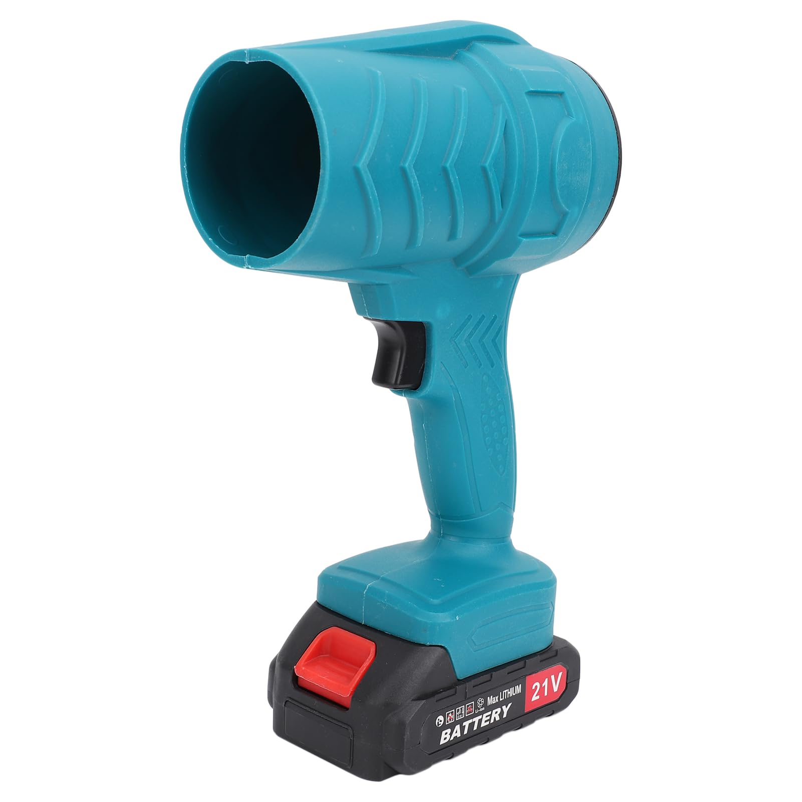 Soffiatore Senza Fili 21V, Asciugatore per Auto Spolverino Portatile con 2 batterie ricaricabili, Soffiatore per Foglie a velocità Variabile per Autolavaggio, Pulizia Esterna,