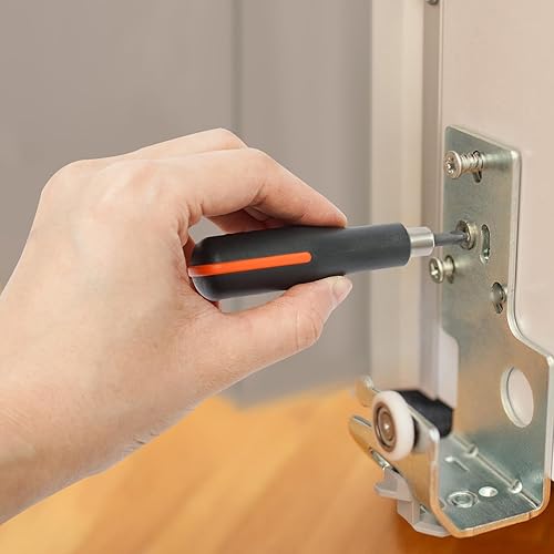 Miniatura 2 de CNCEST Juego de mini destornilladores de trinquete, 41 piezas de trinquete de 72 dientes, juego de destornilladores de trinquete portátil portátil