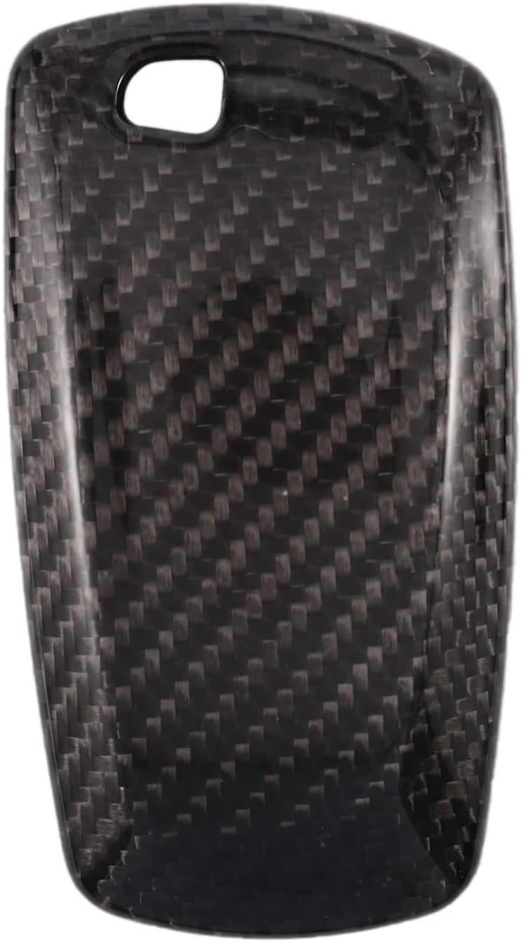 Precision Real Carbon Fiber Case Cover Compatible with BMW 1 3 4 5 6 7 Series F30 F32 F22 F10 F80 F82 Key Fob