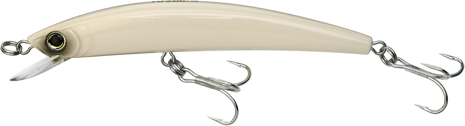 Yo-Zuri R1123 Bone Crystal Minnow (F) 90Mm 3-1/2", Multi, One Size (R1123BONE), Multi-coloured