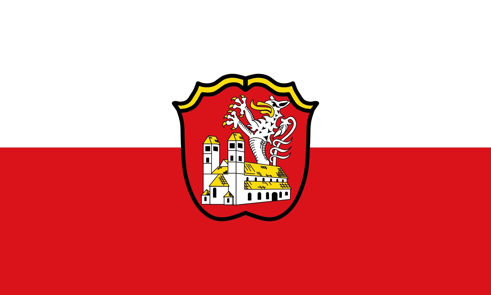 Drapeau Altenstadt de 1.35m² idéal pour décorer votre jardin et vos événements