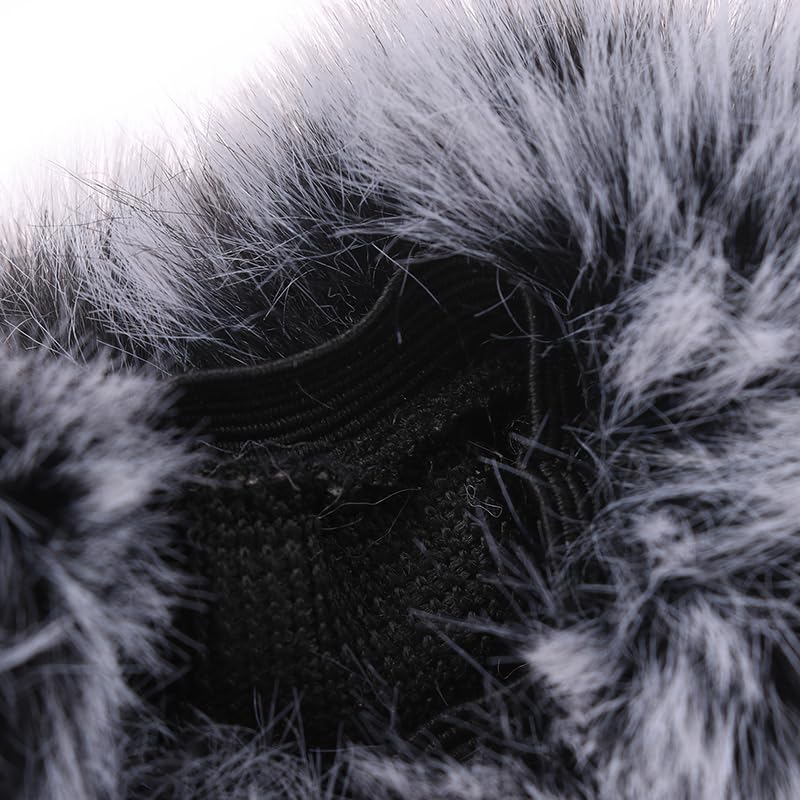 Furry Microphone Wind Shield Cover Windscreen Muff for Phone & Most Lavalier Microphones, Grey - Image 4
