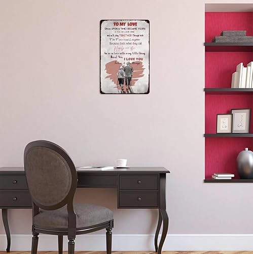 Vista 36 de Letrero de metal de hojalata irlandesa de bendición irlandesa, Día de San Patricio, inspirador, decoración artística de pared, placa rústica