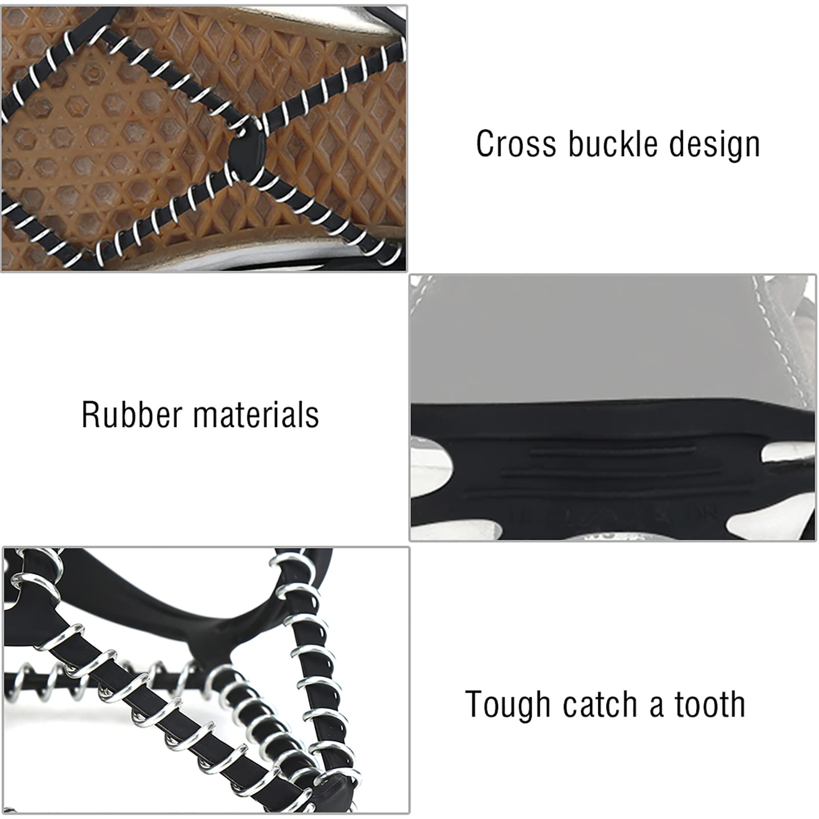 Ice Traction Cleats, Winter Cleats For Boots