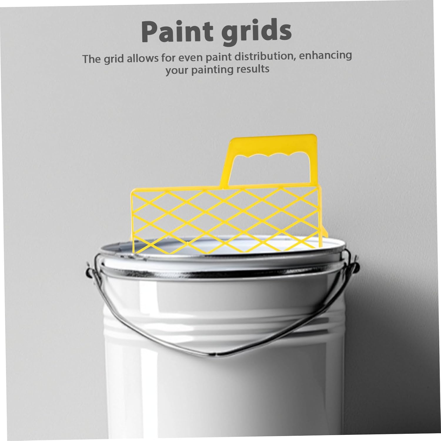 POPETPOP Plastic Paint Mesh Grid and for Paints Durable Paint Tray Filter for Even Paint Distribution and Quality Finish for Painting Projects