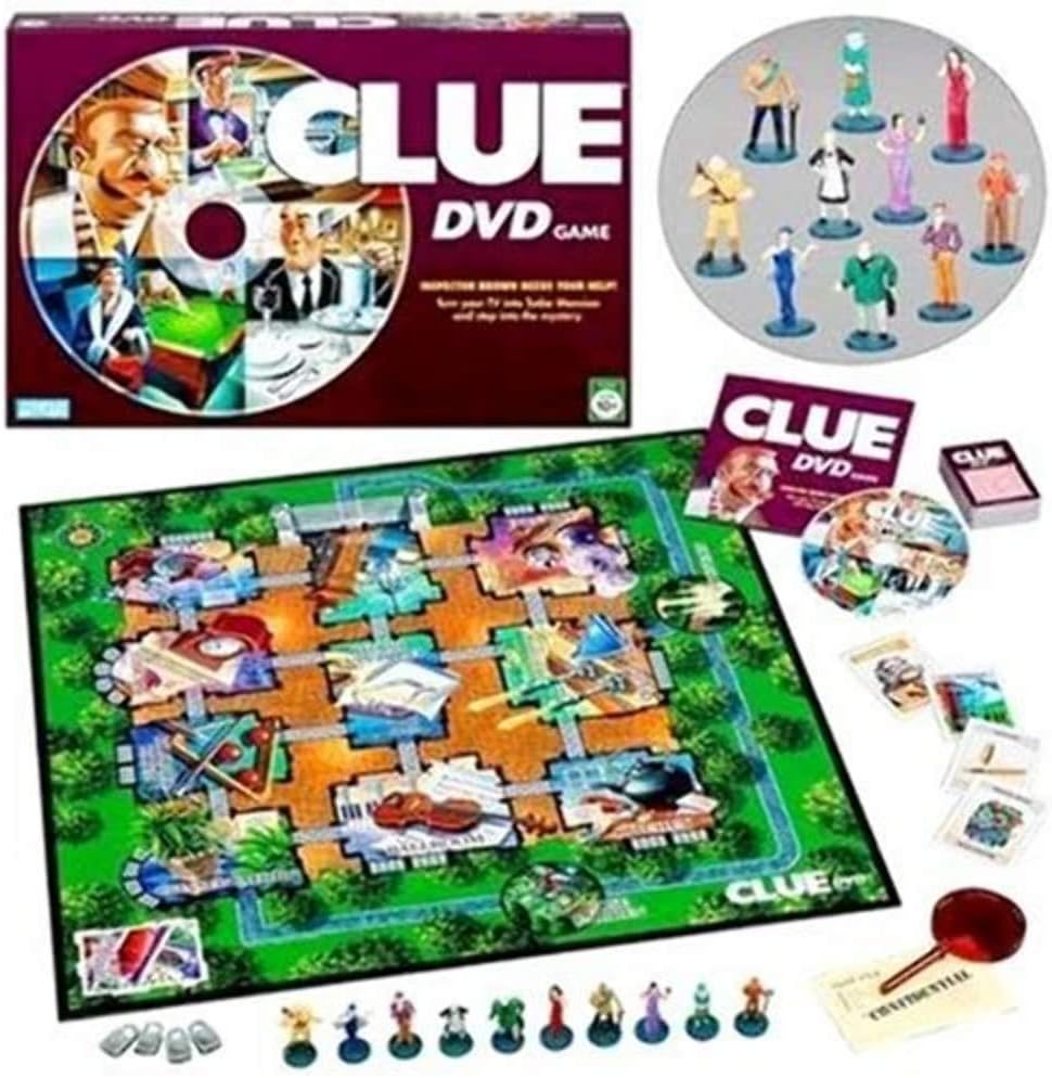 Clue DVD Game