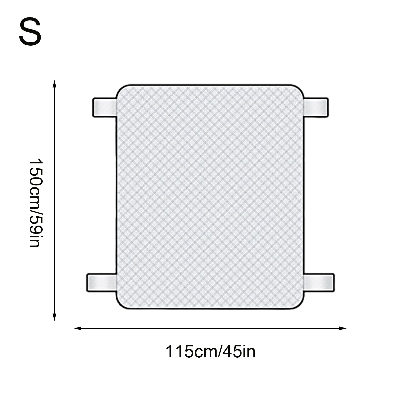 Bâche de toit ouvrant - Imperméable - Protection contre la glace et la neige - Pour utilisation sur le toit du véhicule - Protection solaire avec matériau - Design pliable pour berlines, SUV, voiture