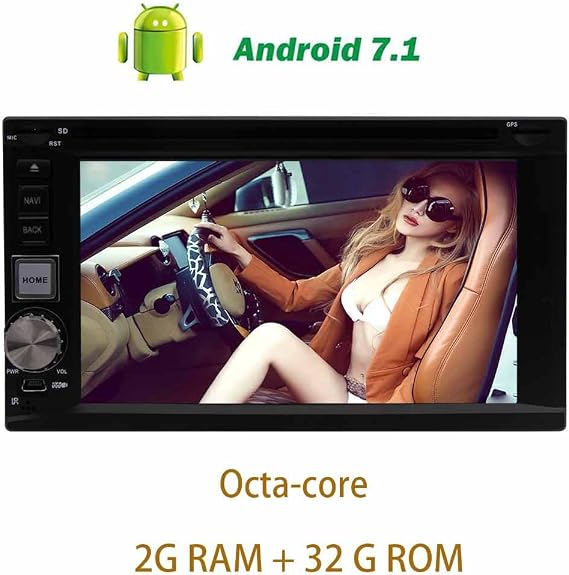 ダッシュオクタコアGPSナビゲーションのサポートのWiFi 4G / 3G OBD2 6.2インチの容量性スクリーン・ラジオでのAndroid 7.1のカーステレオヘッドユニットの旅行コンピュータダブルディンDVD CDプレーヤー