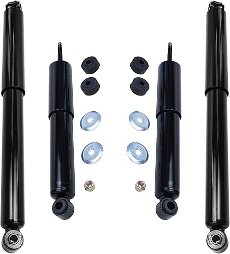 Miniatura 135 de Detroit Axle - Amortiguadores traseros para Chevrolet Equinox GMC Terrain Pontiac Torrent Saturn Vue Suzuki XL-7, 2 Amortiguadores traseros