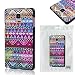 Seedan Aztec Stripes Painting Case for Samsung Galaxy Note 4 Protective Hard Slim Design Cover Skin Super Light