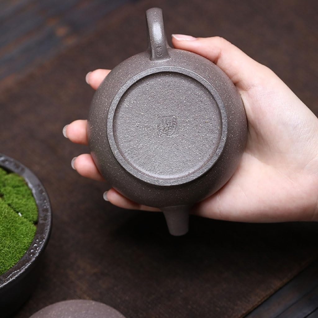 Tetera Infusor De Té De Arcilla Azul Hecha A Mano, Pequeña Infusor De Té De Mano, Infusor De Té De Un Solo Uso Tetera De Agua Portátil