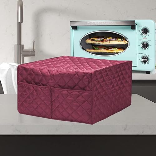 Cubierta para horno tostador de convección – Protector inteligente para horno de microondas, impermeable, resistente al polvo y a las manchas,