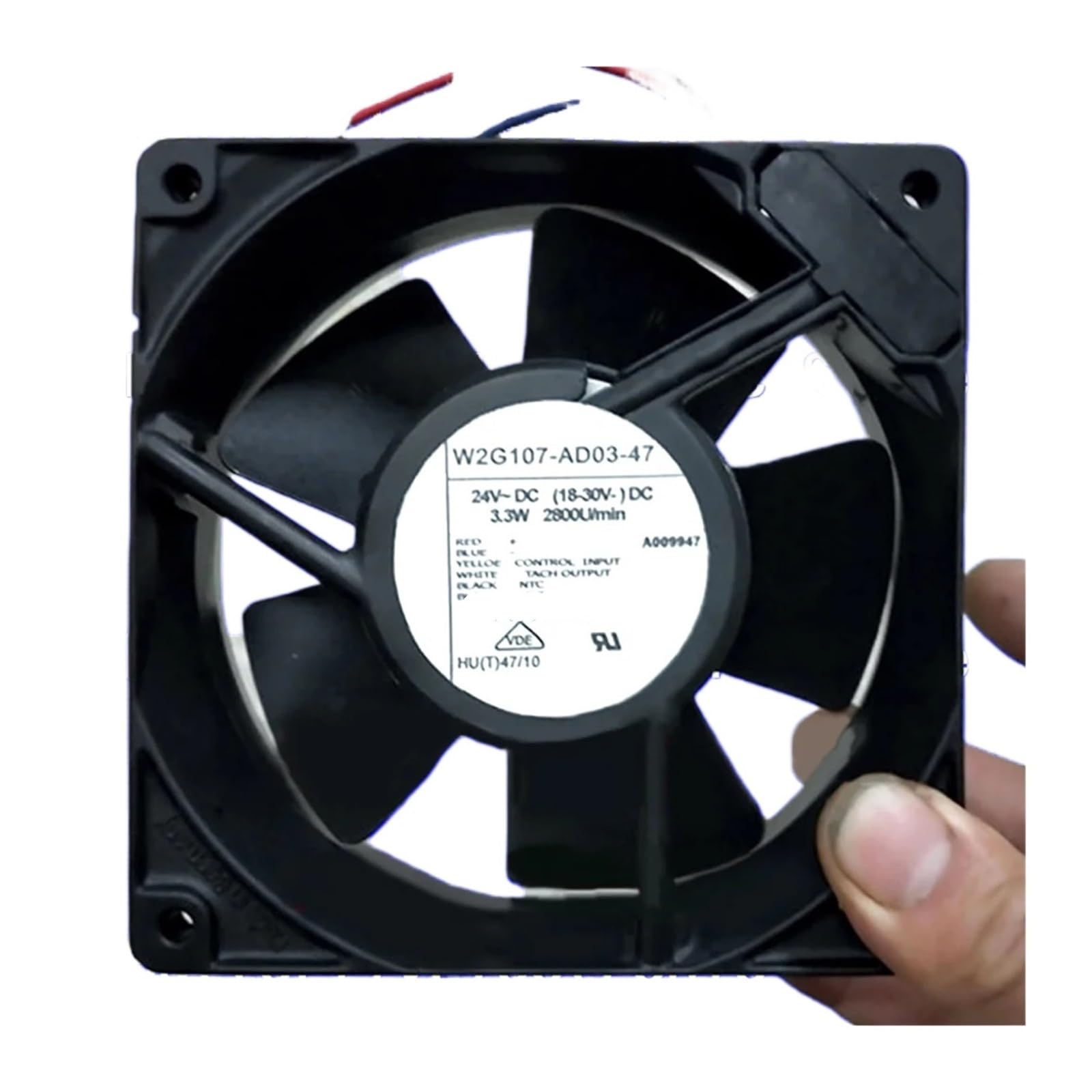 OKEWGHFL W2G107-AD03-47 DC24V 3.3W COOLING FAN 12738 127 * 127 * 38MM