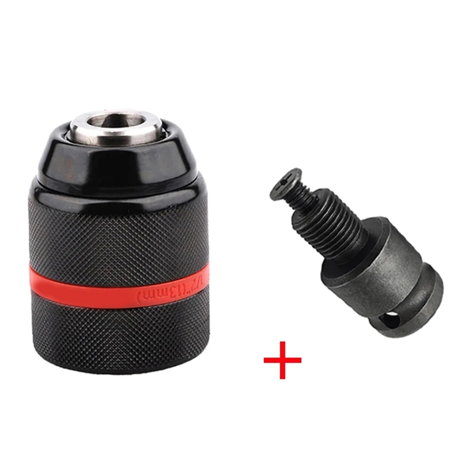 Mandrino autoserrante da 2mm-13mm, cricchetto autobloccante a 3 griffe filettato 1/2-20UNF, for rubinetto e presa for cacciavite(Chuck and Adapter)