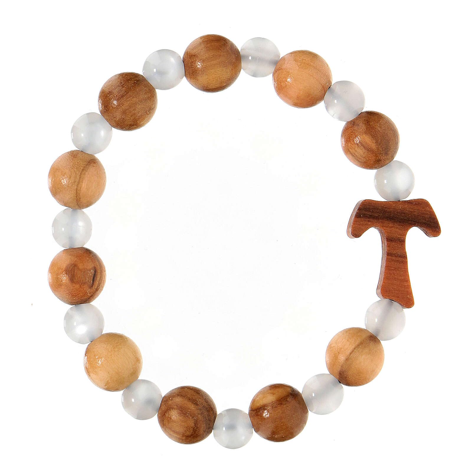 Tau Con Base Crocifisso Incavato Legno Assisi 5 Cm | Vendita Online Su